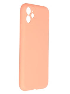 Чехол Pero для APPLE iPhone 11 Liquid Silicone Orange PCLS-0022-OR ПЕРО