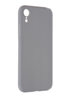 Чехол Pero для APPLE iPhone XR Soft Touch Grey CC01-IXRGR ПЕРО
