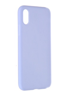 Чехол Pero для APPLE iPhone XS Soft Touch Light Blue CC01-IXSOB ПЕРО