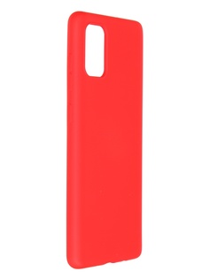 Чехол Pero для Samsung Galaxy A71 Liquid Silicone Red PCLS-0015-RD ПЕРО