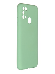 Чехол Pero для Samsung Galaxy M31 Liquid Silicone Green PCLS-0017-GN ПЕРО
