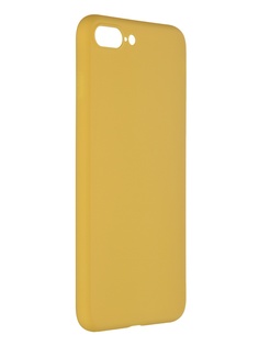 Чехол Pero для APPLE iPhone 7 Plus Soft Touch Yellow CC01-I7PY ПЕРО