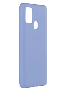 Чехол Pero для Samsung Galaxy A21S Soft Touch Light Blue CC01-A21SOB ПЕРО