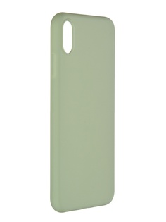 Чехол Pero для APPLE iPhone XS Max Soft Touch Mint CC01-IXSMGRN ПЕРО