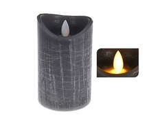 Светодиодная свеча Koopman International Уютный свет 7.5х12.5cm Grey AX5400310/155526