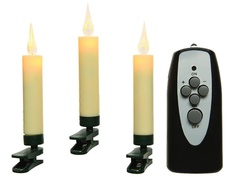 Гирлянда Kaemingk Свечи ёлочные Классик на клипсах 10шт 485365/172142