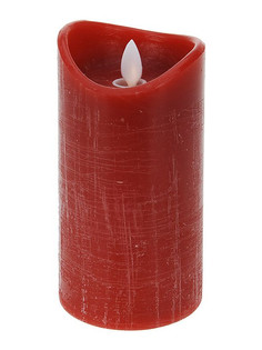 Светодиодная свеча Koopman International Уютный свет 7.5х15cm Red AX5400220/155524