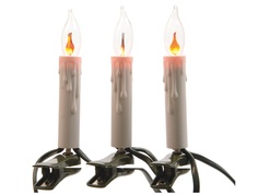 Гирлянда Kaemingk Оплавленные Свечи 15 ламп 5.6+1.5m 490780/76177