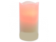 Светодиодная свеча Kaemingk Лазерные чудеса 15cm Cream 482888/162869