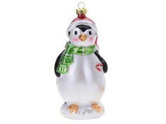 Елочная игрушка Koopman International Чудесные подарки Пингвин 9x7x14cm APE000120/165809