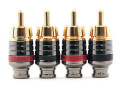 Коннектор Swat RCA 4шт SRCA-02