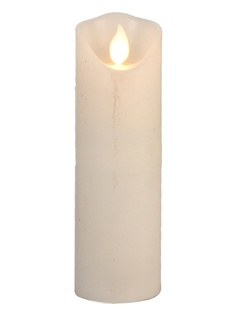 Светодиодная свеча Edelman Танцующее пламя 15х5cm White 1051777/161286