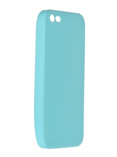 Чехол Pero для APPLE iPhone 5/5S/SE Soft Touch Turquoise PRSTC-I5C ПЕРО