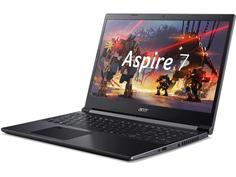 Ноутбук Acer Aspire 7 A715-41G-R72L NH.Q8QER.003 (AMD Ryzen 5 3550H 2.1GHz/8192Mb/512Gb SSD/nVidia GeForce GTX 1650 Ti 4096Mb/Wi-Fi/15.6/1920x1080/Eshell)
