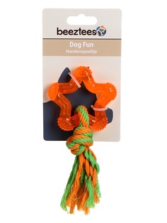 Игрушка для собак Beeztees Звезда TPR 8cm Orange 625819 / 38125