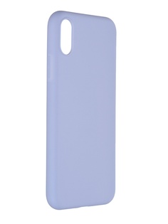 Чехол Pero для APPLE iPhone X Soft Touch Light Blue CC01-IXOB ПЕРО