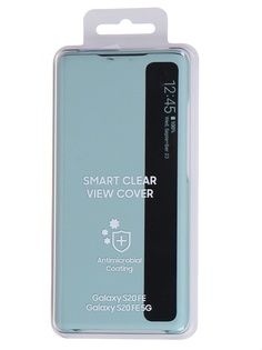 Чехол для Samsung Galaxy S20 FE Smart Clear View Cover Mint EF-ZG780CMEGRU