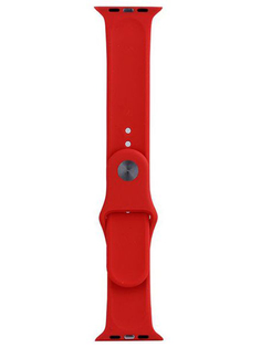 Аксессуар Ремешок Eva Silicone для APPLE Watch 42/44mm Red AWA001R