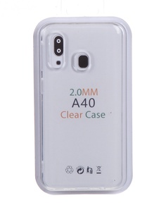 Чехол Eva для Samsung Galaxy A40 Transparent TR-A40