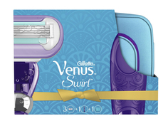 Бритва Gillette Venus Swirl + 3 кассеты и косметичка 7702018482085