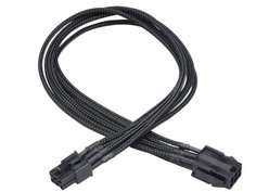 Аксессуар Кабель питания Akasa Flexa V6 VGA 6-pin 40cm AK-CBPW07-40BK