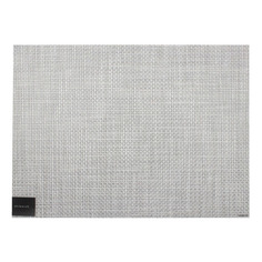 Салфетка подстановочная с жаккардовым плетением Chilewich White/Silver 36x48 см