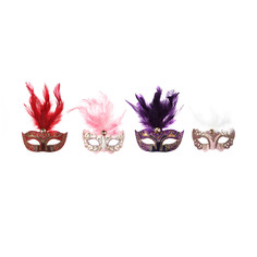 Маска декоративная каранавальная Kaemingk 10x13x6cm