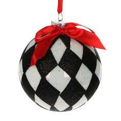Игрушка елочная Boltze Шар клетка 8 см