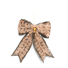 Подвеска декоративная Kaemingk бантик 14х18 см