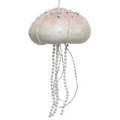 Елочная игрушка Медуза морская 10 см Без бренда