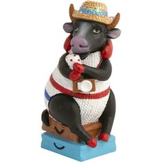 Фигурка Бычок-путешественник 9х5 см Феникс Презент