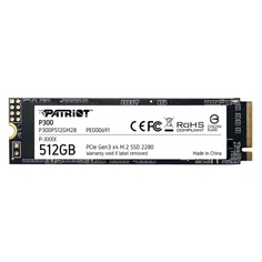 Внутренний SSD накопитель Patriot 512GB P300 (P300P512GM28) 512GB P300 (P300P512GM28)