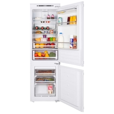 Встраиваемый холодильник комби Maunfeld MBF177NFFW
