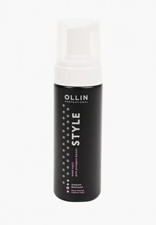 Мусс для укладки Ollin Аква мусс STYLE средней фиксации OLLIN PROFESSIONAL medium hold 150 мл