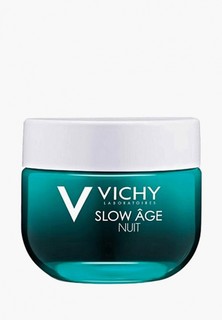 Крем для лица Vichy SLOW AGE Восстанавливающий ночной крем+маска для интенсивной оксигенации кожи, 50 мл