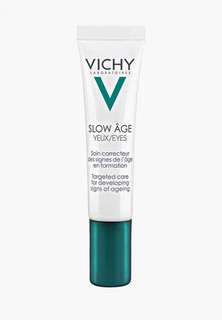 Крем для кожи вокруг глаз Vichy Slow Age Укрепляющий против признаков старения на разных стадиях формирования