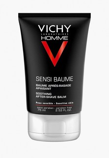 Бальзам после бритья Vichy Смягчающий homme sensi baume с минералами для чувствительной кожи 75 мл