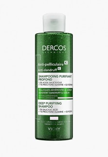 Шампунь Vichy DERCOS Против перхоти K, глубоко очищающий пилинг, 250 мл