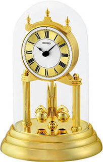 Настольные часы Seiko Clock QHN006GN. Коллекция Настольные часы