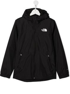 The North Face Kids куртка с капюшоном и логотипом