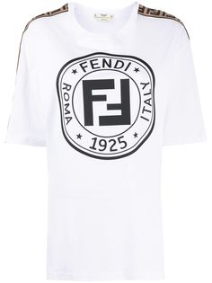 Fendi футболка Fendirama с логотипом
