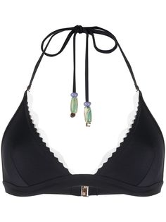 Stella McCartney лиф бикини с контрастной окантовкой
