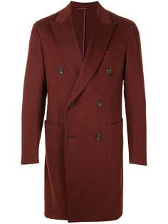 Brioni двубортное пальто