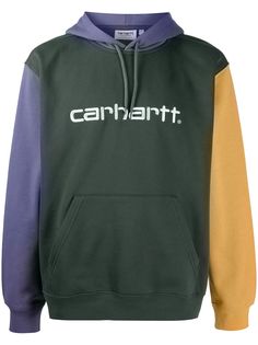 Carhartt WIP худи в стиле колор-блок с логотипом