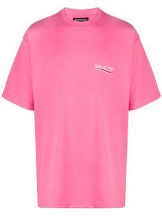 Balenciaga футболка оверсайз с логотипом