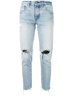 Moussy Vintage джинсы кроя слим с эффектом потертости