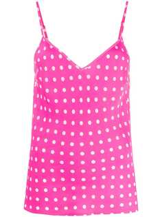 Essentiel Antwerp топ в горох на тонких бретелях