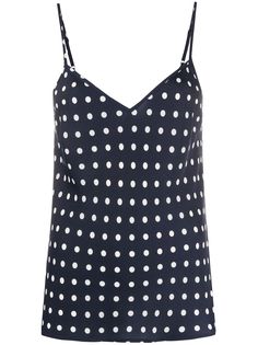 Essentiel Antwerp топ в горох на тонких бретелях