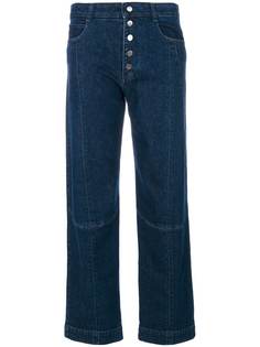 Stella McCartney прямые укороченные джинсы