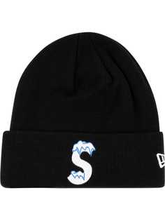 Supreme шапка бини S-Logo из коллаборации с New Era